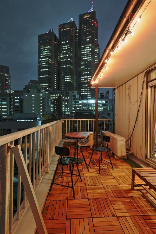 V.Close To Nishi-Shinjuku/Frwif/ Roof Top Terrace Präfektur Tokio Exterior foto